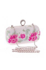 Women PU Baguette Clutch / Evening Bag Multi color