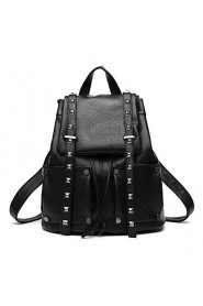 Women Casual / Outdoor PU Zipper Backpack