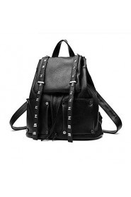 Women Casual / Outdoor PU Zipper Backpack