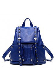 Women Casual / Outdoor PU Zipper Backpack