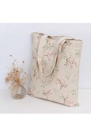 Women Casual / Shopping Canvas Shoulder Bag Beige