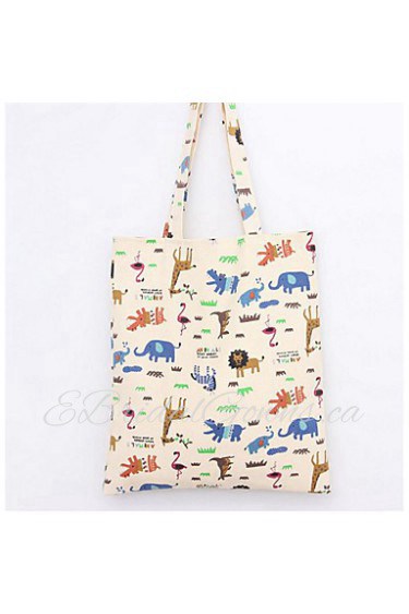 Women Casual / Shopping Canvas Shoulder Bag Pink / Blue