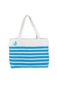 Women's Stripe Unique Pattern Canvas Totes