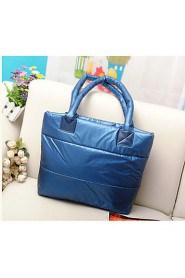 Women PU Shopper Tote Purple / Blue / Red / Black