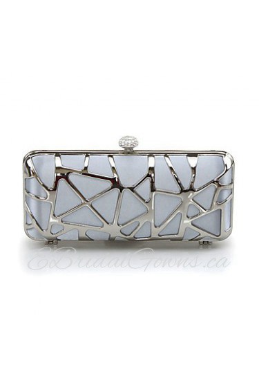 Handbag Silk Evening Handbags/Clutches With Metal Handtaschen