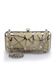 Handbag Silk Evening Handbags/Clutches With Metal Handtaschen