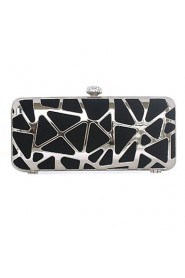 Handbag Silk Evening Handbags/Clutches With Metal Handtaschen