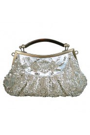 Handbag Fabric Evening Handbags/Clutches/Mini Bags With Pearl