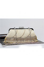 Women's Pearl Diamonds Party/Evening Bag