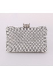 Women Formal / Event/Party / Wedding / Office & Career Metal Snap Tote / Clutch / Evening Bag / Wristlet / Cosmetic Bag