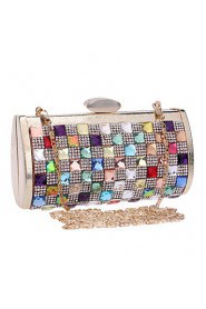 Women's Handmade High grade Retro Color Acrylic Diamonds Party/Evening Bag