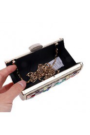 Women's Handmade High grade Retro Color Acrylic Diamonds Party/Evening Bag