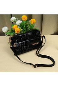 Women Mini Shoulder Bag PU Crocodile Handbag Crossbody Bag Purse