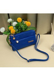 Women Mini Shoulder Bag PU Crocodile Handbag Crossbody Bag Purse