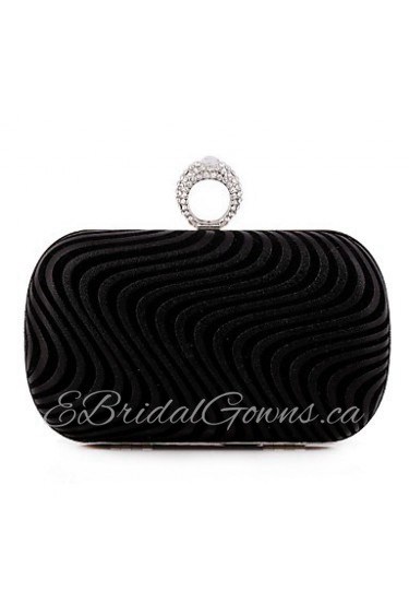 Women's Event/Party / Wedding / Evening Bag Pearl Corrugated Diamonds Delicate Handbag