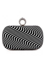 Women's Event/Party / Wedding / Evening Bag Pearl Corrugated Diamonds Delicate Handbag