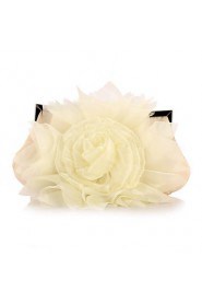 Women's Event/Party / Wedding / Evening Bag Satin Roses Delicate Handbag