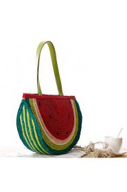 Women Casual Straw Tote Multi color