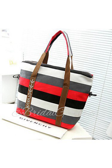 Women Canvas Shopper Tote 1