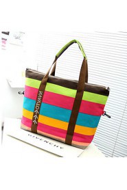 Women Canvas Shopper Tote 1