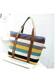 Women Canvas Shopper Tote 1