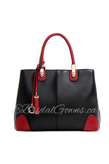 Women PU Doctor Tote Beige / Blue / Brown / Red / Black