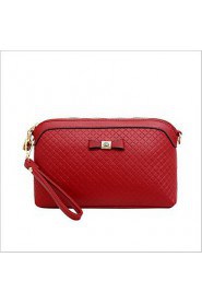 Women PU Shell Tote White / Blue / Red / Black