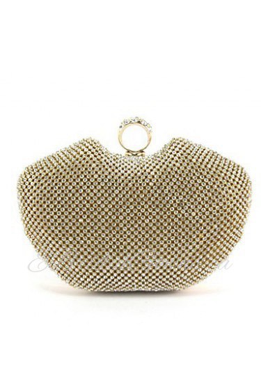 Metal Wedding/Special Occasion Clutches/Evening Handbags with Rhinestone (More Colors)