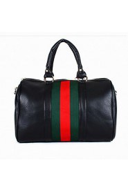 Fashion Women PU / Polyester / Metal Patchwork Shopper Shoulder Bag / Tote