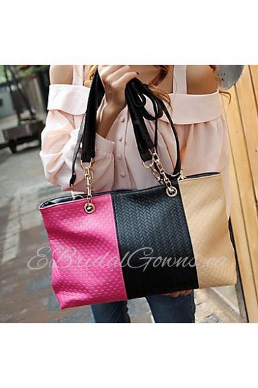 Classic Braided Casual Ladies' Tote Bag