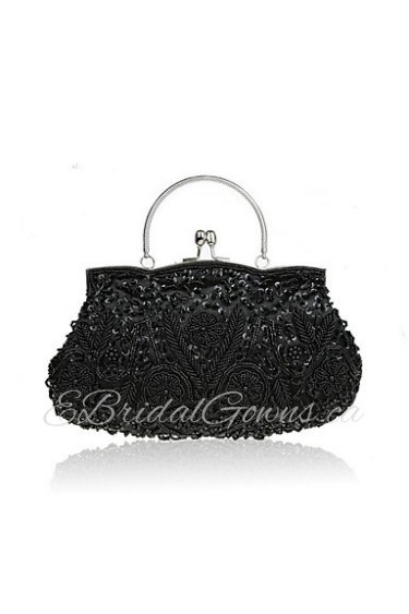 Women's Handmade High grade Retro Beaded Flower Party/Evening Bag