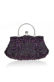 Women's Handmade High grade Retro Beaded Flower Party/Evening Bag