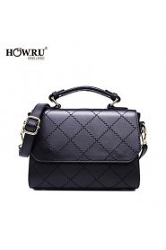 Women's PU Tote Bag/Single Shoulder Bag/Crossbody Bags Black