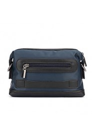 Men Nylon Messenger Shoulder Bag / Satchel Blue / Black