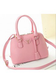 Women PU Hobo Shoulder Bag / Tote White / Pink / Blue / Black