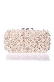 Chiffon Wedding/Special Occasion Clutches/Evening Handbags with Rhinestones/Imitation Pearls (More Colors)