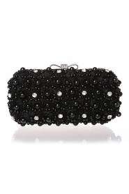 Chiffon Wedding/Special Occasion Clutches/Evening Handbags with Rhinestones/Imitation Pearls (More Colors)