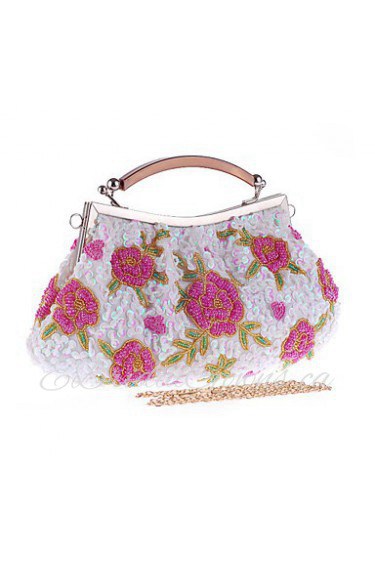 Women's Handmade High grade Retro Beaded Flower Party/Evening Bag