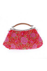 Women's Handmade High grade Retro Beaded Flower Party/Evening Bag