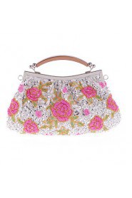 Women's Handmade High grade Retro Beaded Flower Party/Evening Bag