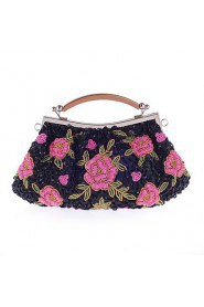 Women's Handmade High grade Retro Beaded Flower Party/Evening Bag