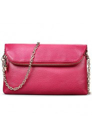 Folding Clamshell Fashion Chain Shoulder Handbag