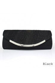 Handbag Satin Evening Handbags/Clutches With Crystal/ Rhinestone