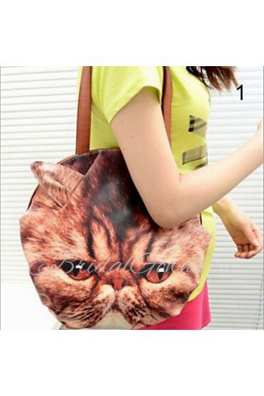 Fashion Personality Women PU / Polyester Animal Style Hobo Shoulder Bag / Tote Multi color