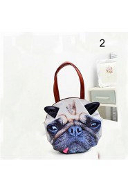 Fashion Personality Women PU / Polyester Animal Style Hobo Shoulder Bag / Tote Multi color