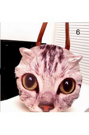 Fashion Personality Women PU / Polyester Animal Style Hobo Shoulder Bag / Tote Multi color