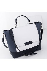 Women PU Barrel Shoulder Bag / Tote Multi color