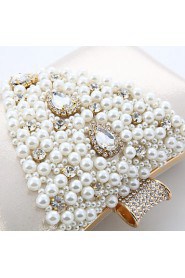 Leatherette Wedding/Special Occasion Clutches/Evening Handbags With Pearls(More Colors)