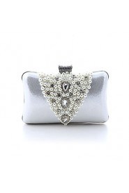 Leatherette Wedding/Special Occasion Clutches/Evening Handbags With Pearls(More Colors)