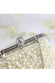 Silk Wedding / Special Occasion Clutches / Evening Handbags with Imitation Pearls (More Colors)